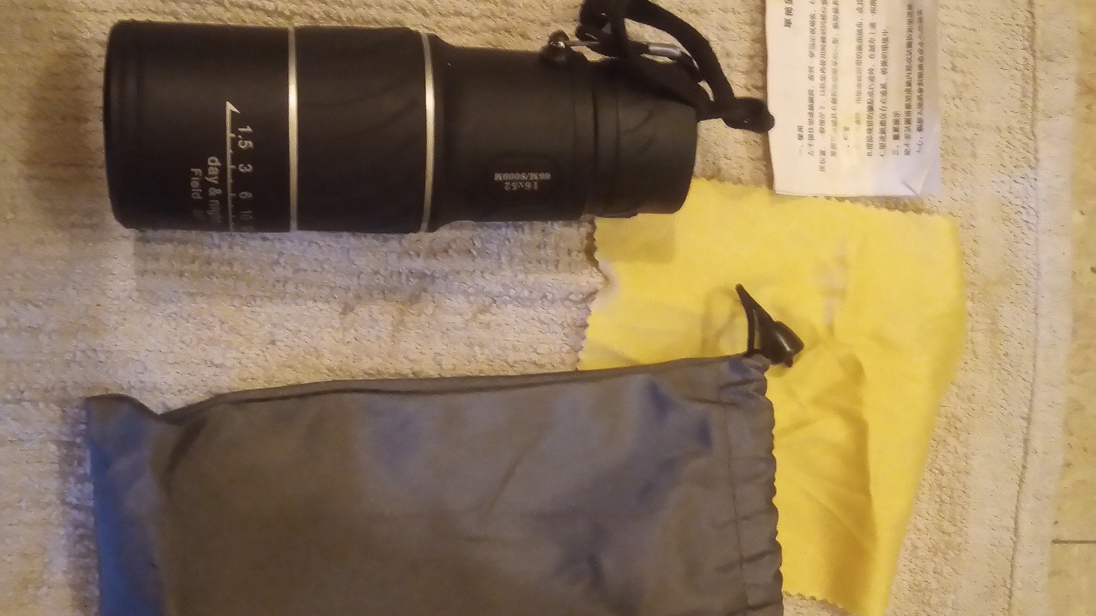 Monocular scope