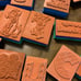 VINTAGE LOT OF 52 RUBBER CRAFTING STAMPS