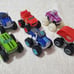 Blaze and The Monster Machines Die Cast Trucks - Starla - Pickle - Darington