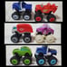 Blaze and The Monster Machines Die Cast Trucks - Starla - Pickle - Darington