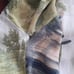 Stella McCartney Ines women's sweater size 42/M Green Landscape print viscose