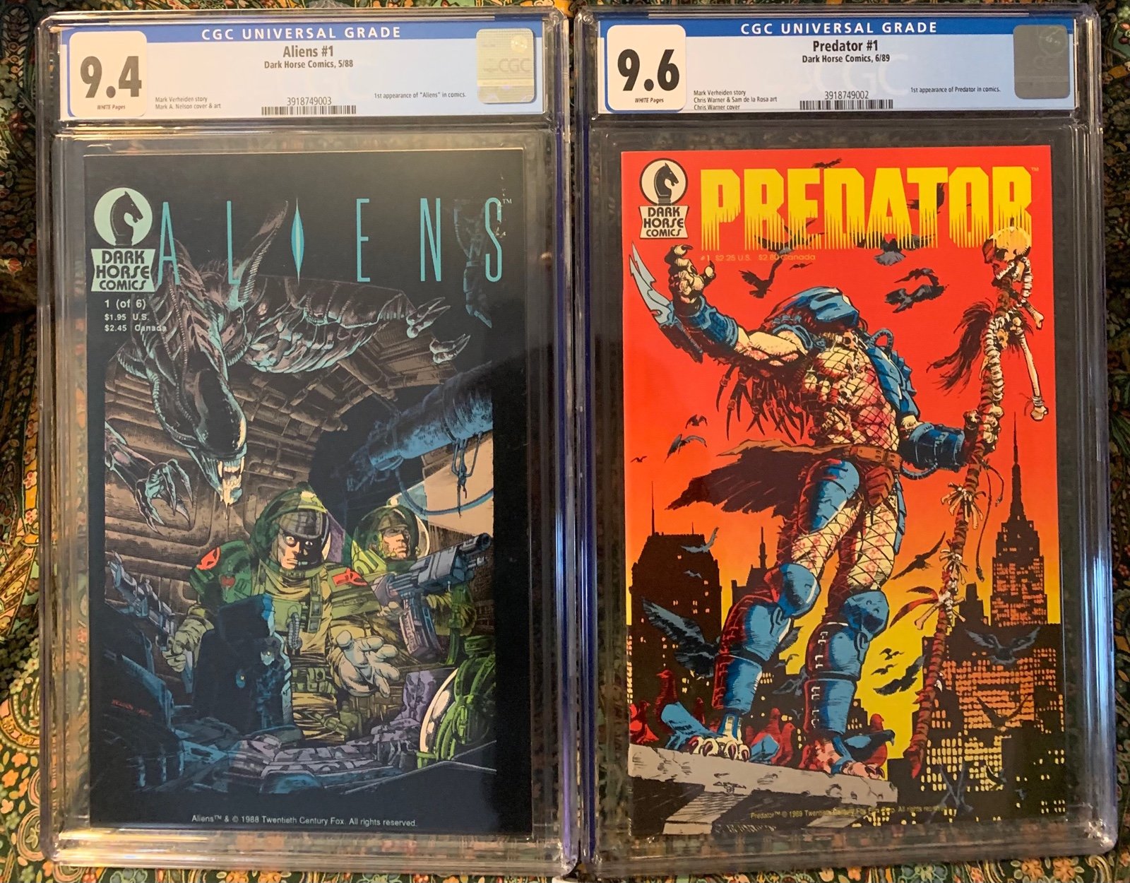 Aliens 1 & predator 1