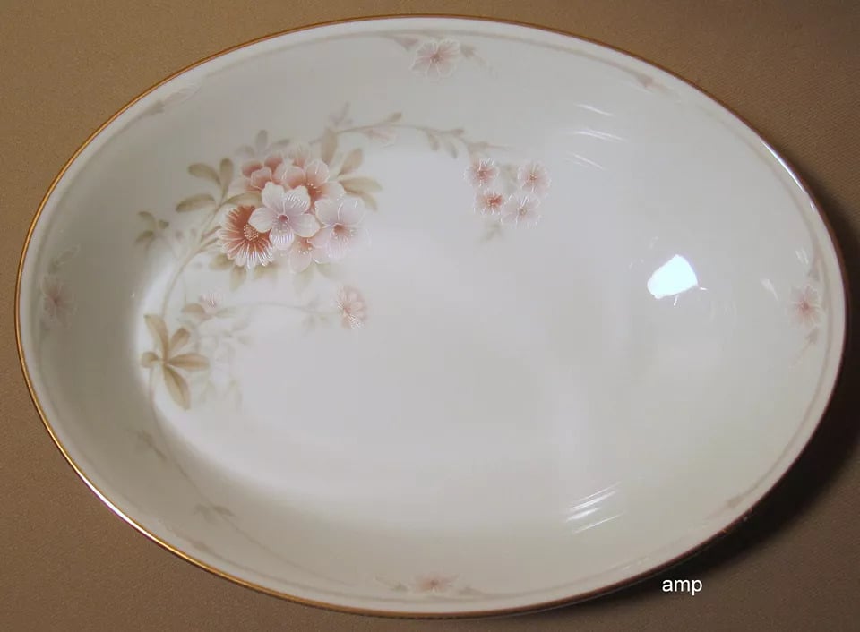 Noritake Shrewsbury 3490 Oval Vegetable Serving Bowl (9 1/2 ) PERFECT!