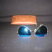 RAY BAN DESIGNER SUNGLASSES BLUE LENSES BRAND 100% UV PROTECTION