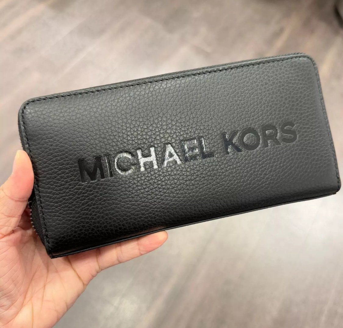 Michael Kors Cooper Tech Zip Around Continental Wallet