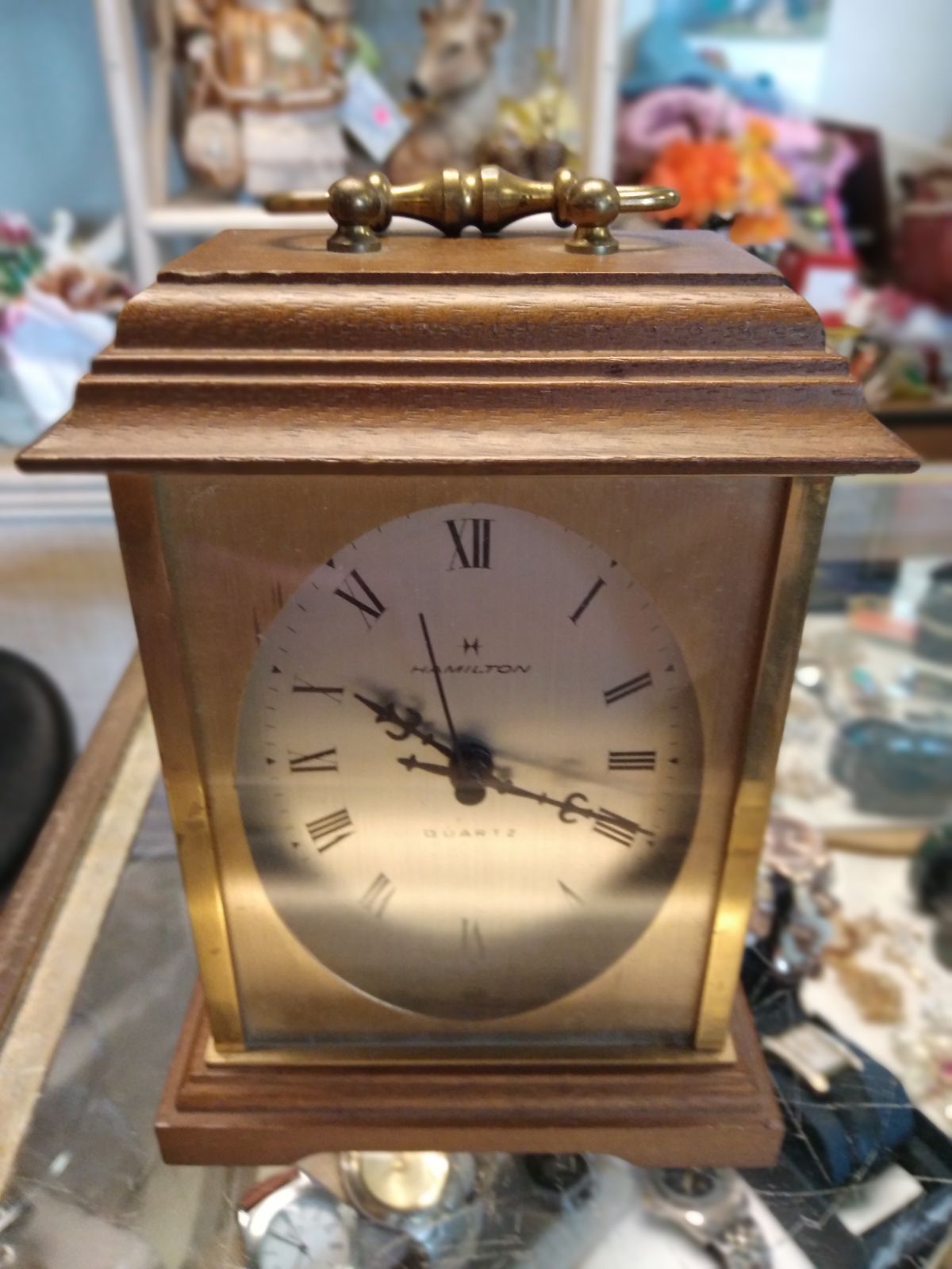 Hamilton Vintage mantle desk clock