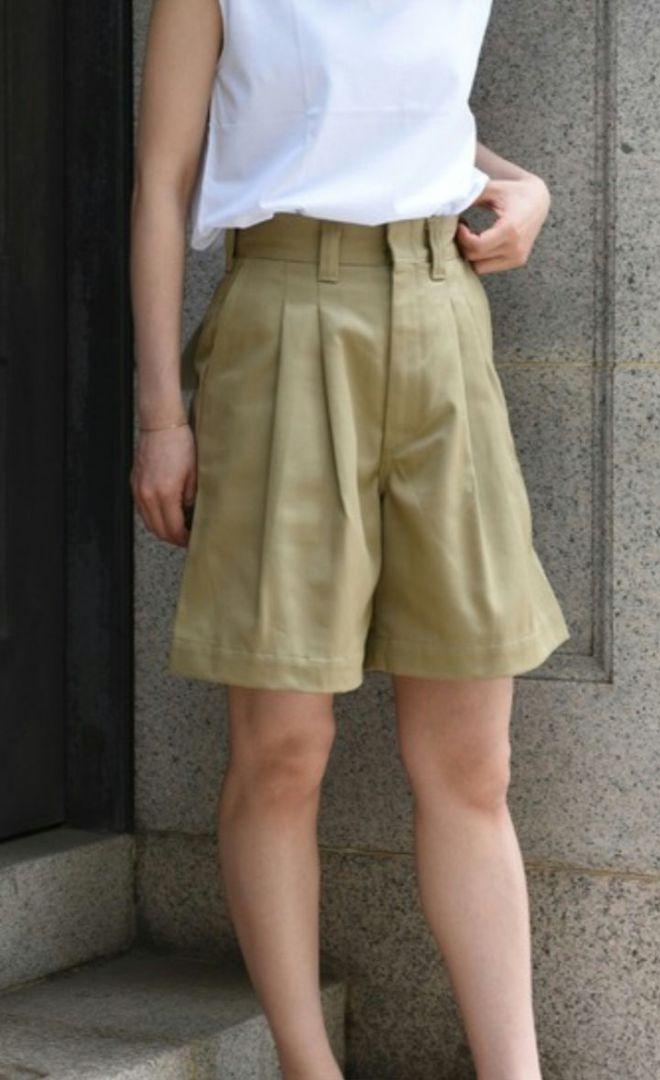 新しい季節 THE SHINZONE | TOMBOY SHORTS Beige 34 パンツ