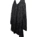 Lavender Brown Women Long Sleeve Cold Shoulder Black Party Lace Dress (M) NEW