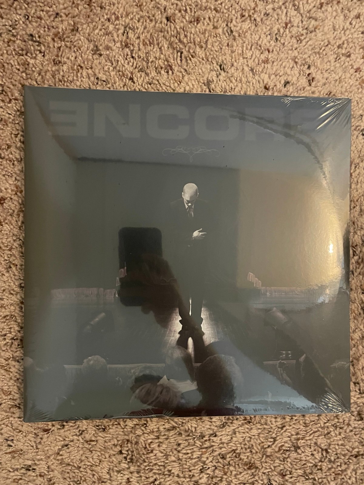 Eminem Encore 25th Anniversary BLACK OUT COLORED VINYL BRAND NEW SEALED!