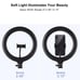 10 Selfie Ring Light with Tripod Stand