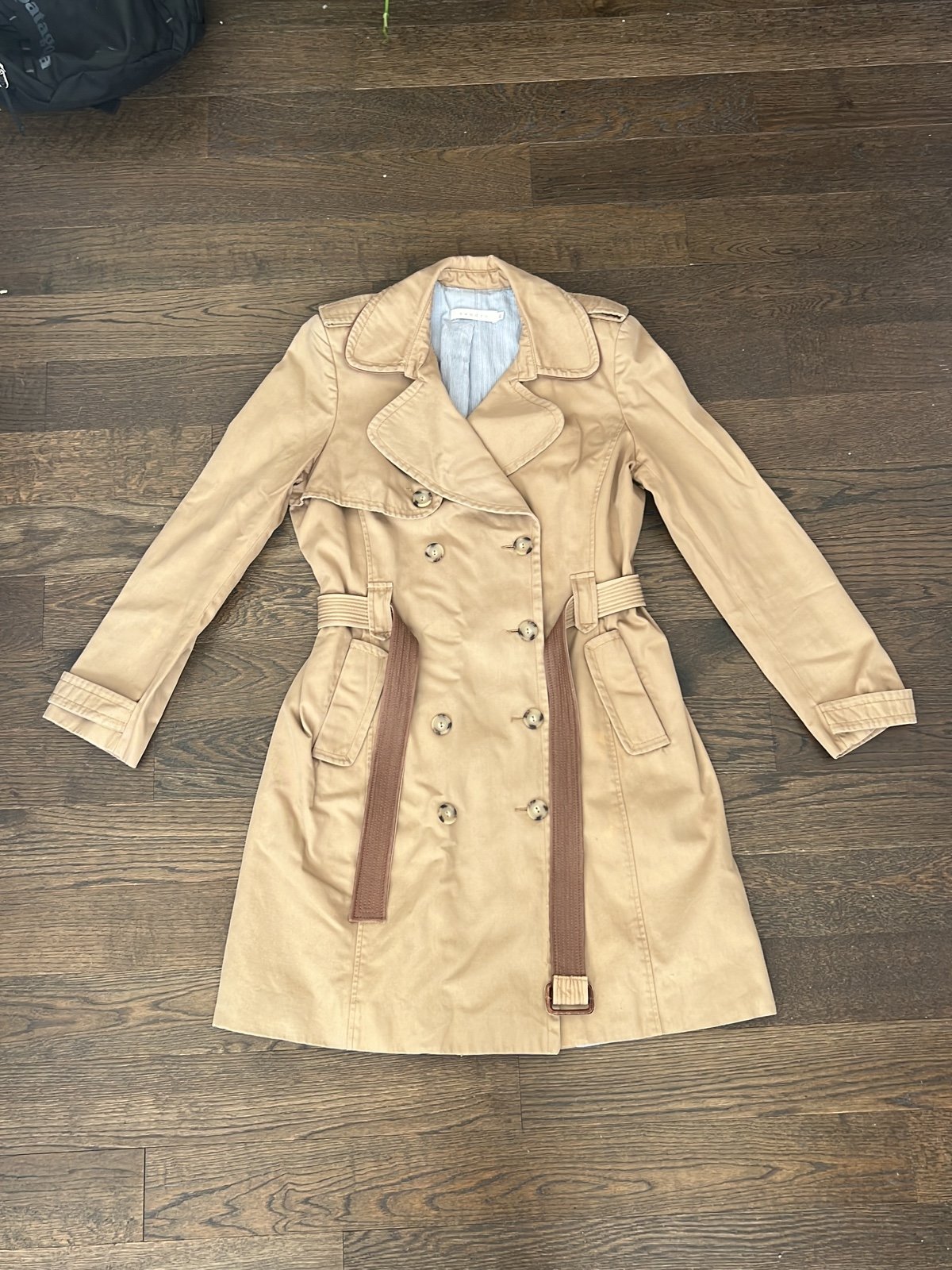 Sandro trench coat size 40