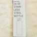 Hello Kitty Cafe Las Vegas Exclusive Stainless Steel 24oz Bottle