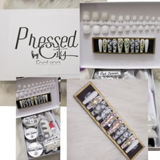 Press-On nail with spa kit