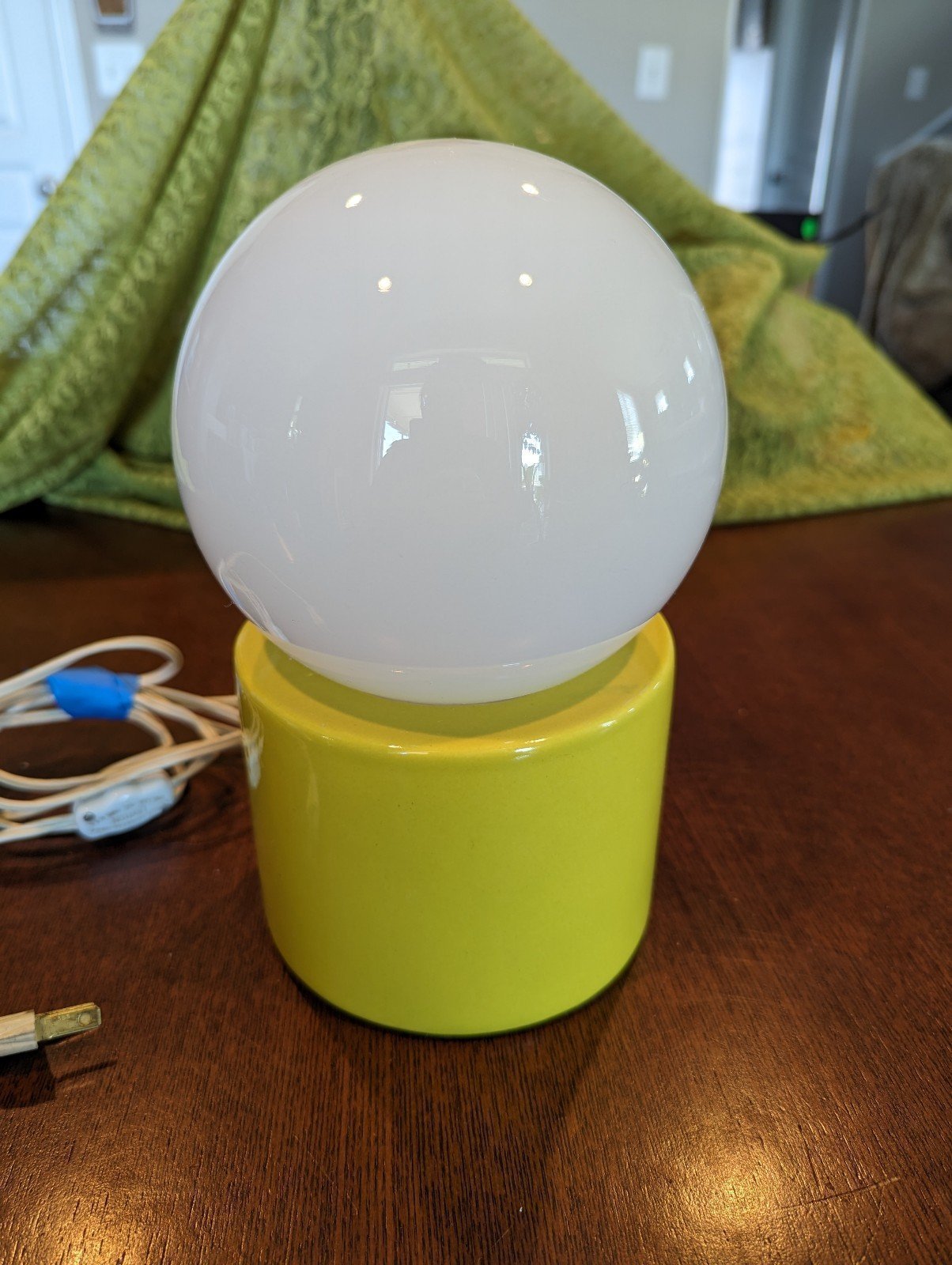 Vintage 1960s Globe Lamp