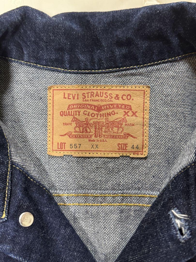 Size 44, 90s USA 555 Valencia Levi's 557XX 3rd