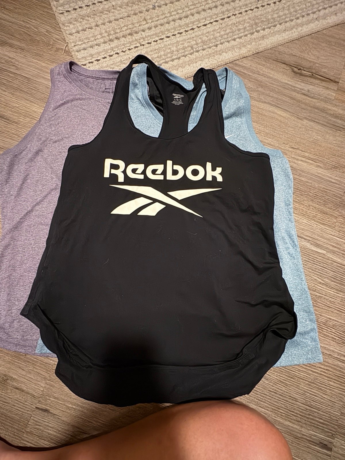5 NAMEBRAND TANK TOPS MEDIUM NIKE REEBOK ADIDAS