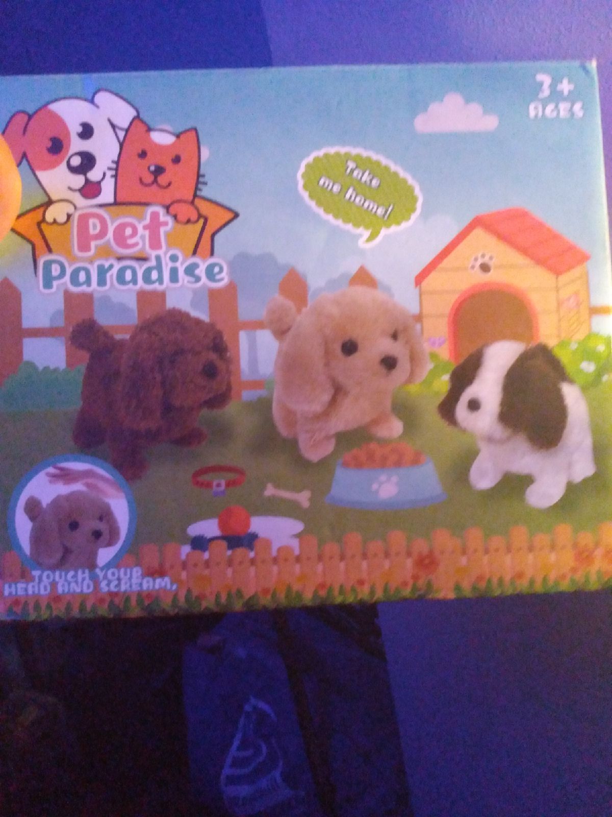 Pet paradise: Electric walking, nodding,