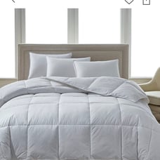 Hotel collection European platinum down Comforter king