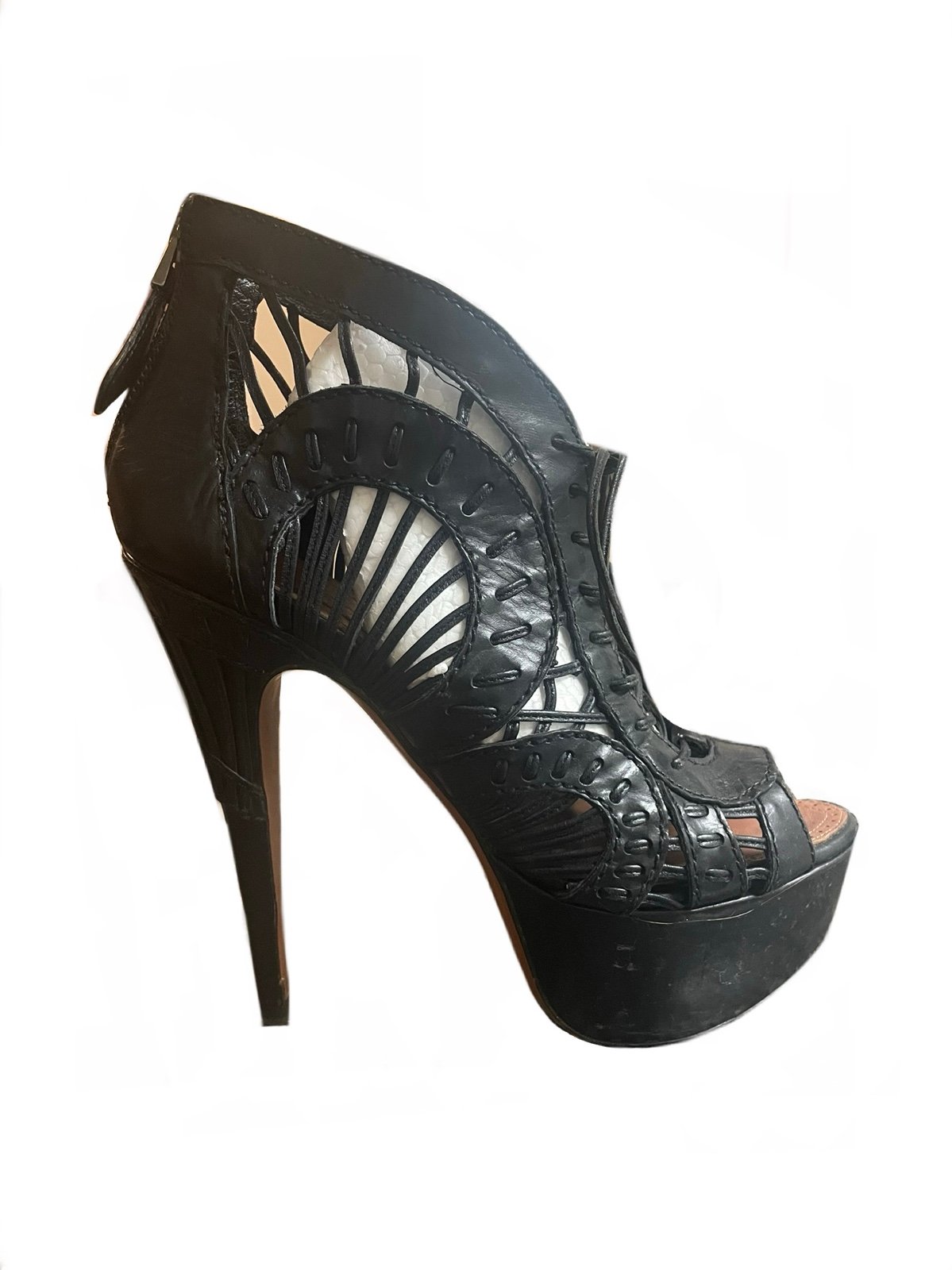 ALAIA High Heels Goat Leather Shoes
