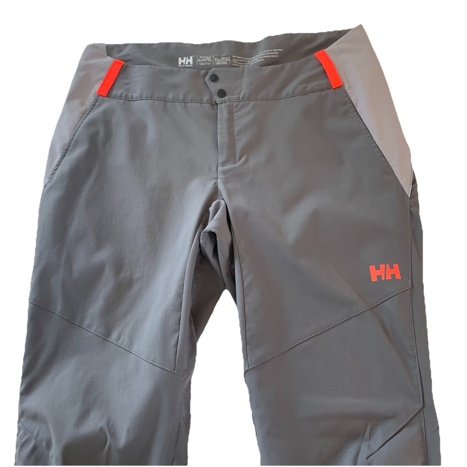 Helly Hansen Men’s Fitted Gray Hiking Pants Size XL (36x33)