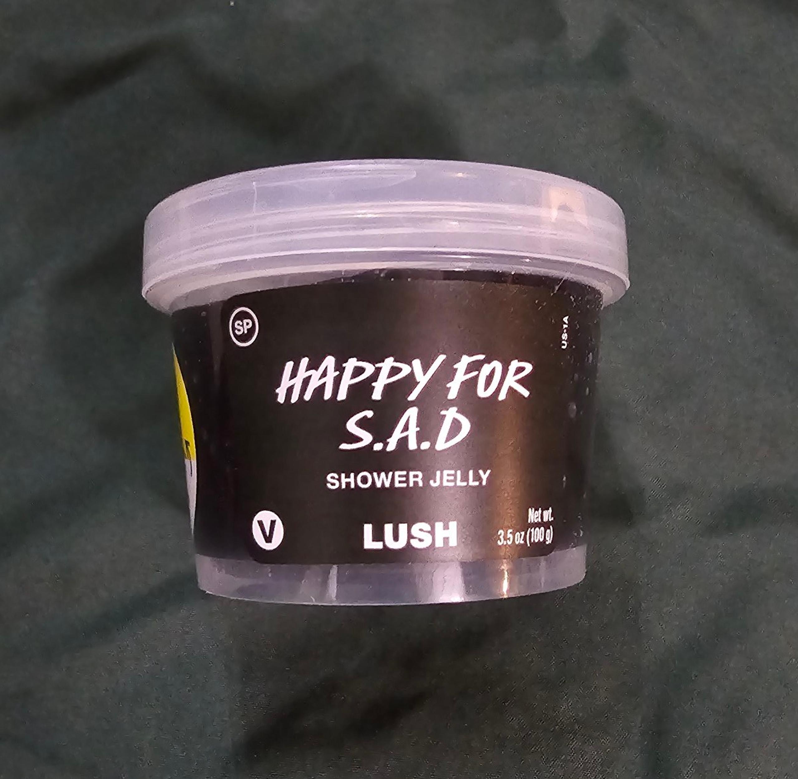 NEW LUSH KITCHEN EXCLUSIVE HAPPY FOR S.A D SHOWER JELLY