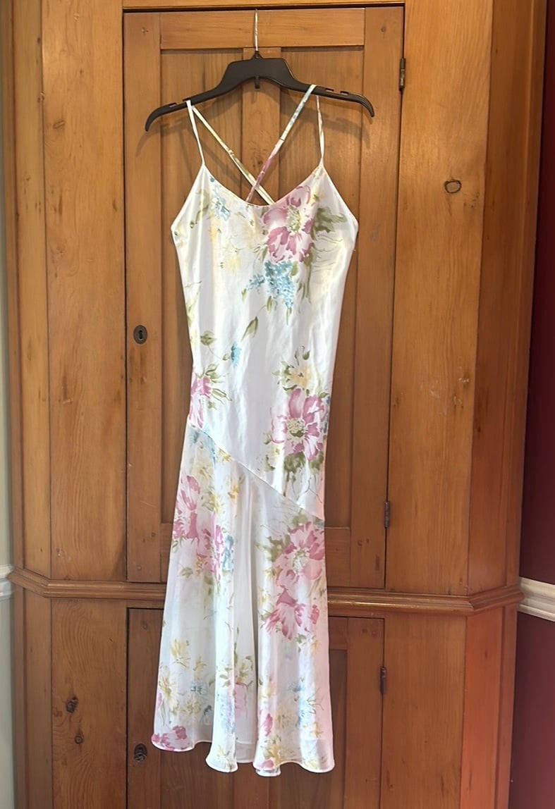 Victoria’s Secret Collection Vintage Y2K 90’s floral slip dress nightie Medium