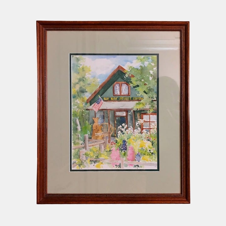 Watercolor Painting By Diane Hilton Of The Bay Street Company Colorado
