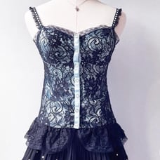 Preloved Blue Lace Cami