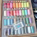 72Pcs Sewing Thread Kits 36 Colors Polyester 550 Yards Per Spools - NEW!