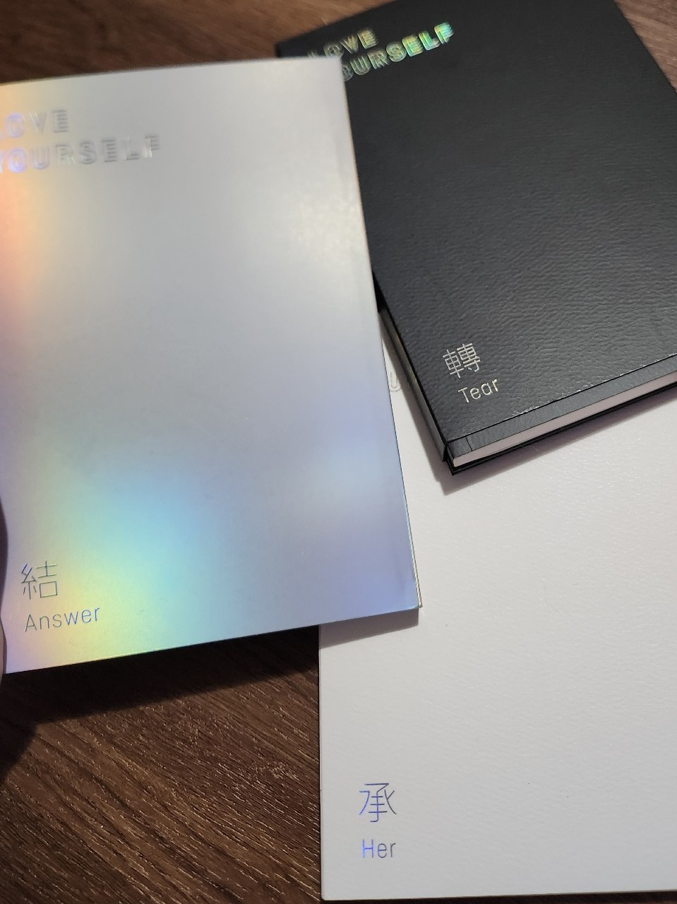 BTS LOVE YOURSELF Album bundle
