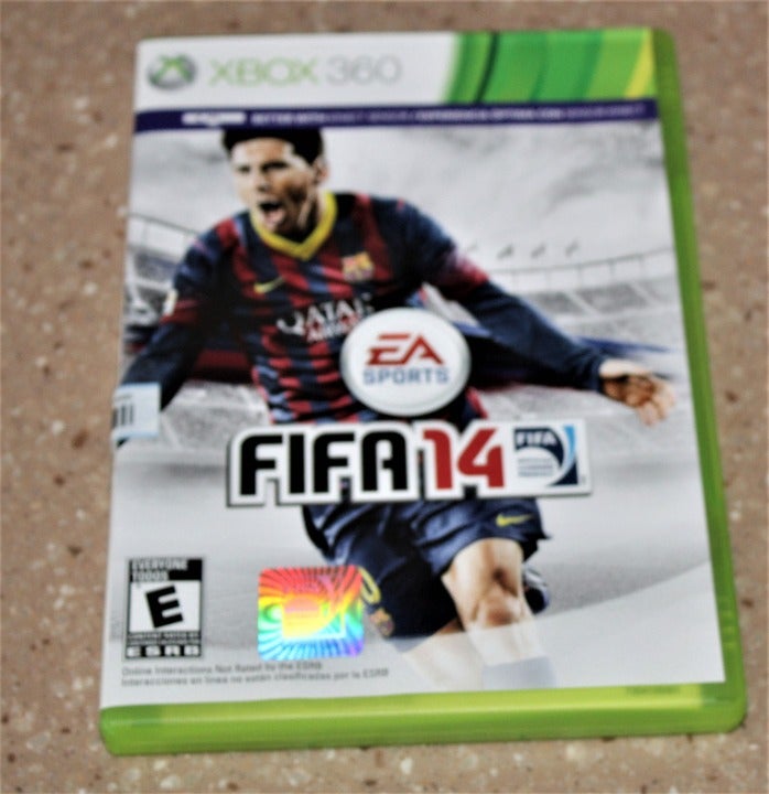 X Box 360 Video 5 Games-Indiana Jones- Kung Fu Panda-nFIFA 14-NBA 2K 12-Medal of