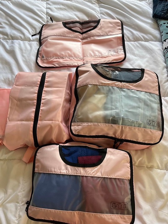Veken 8 Set Packing Cubes for Suitcases, Travel Essentials for Carry on, Luggage