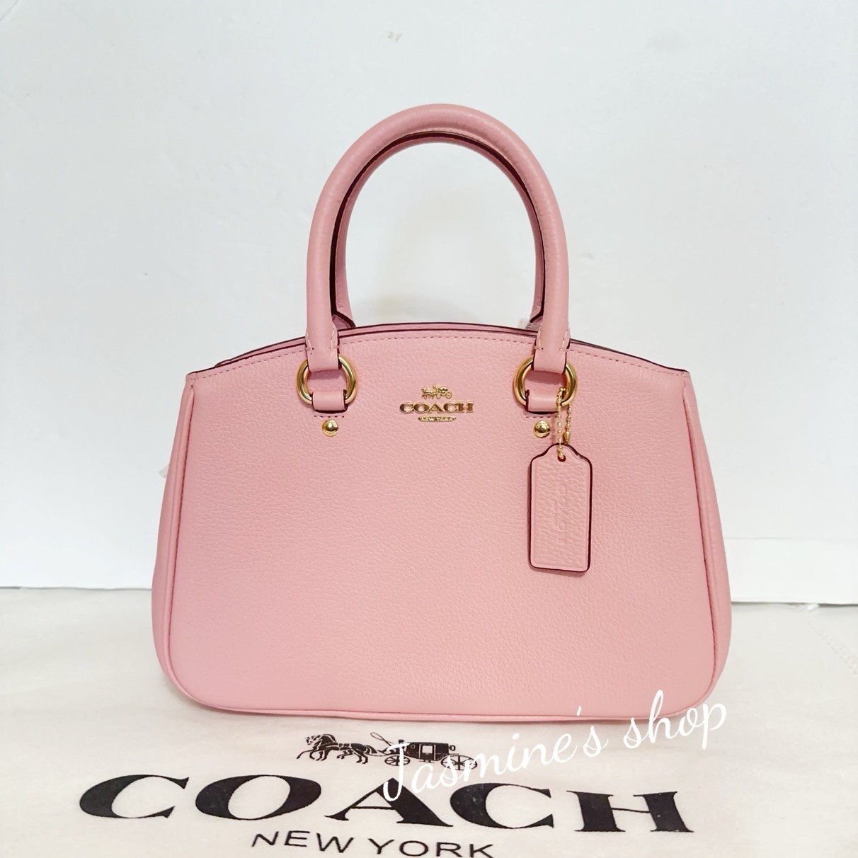 NWT Coach Savannah Small Carryall Bag CAL54 powder pink