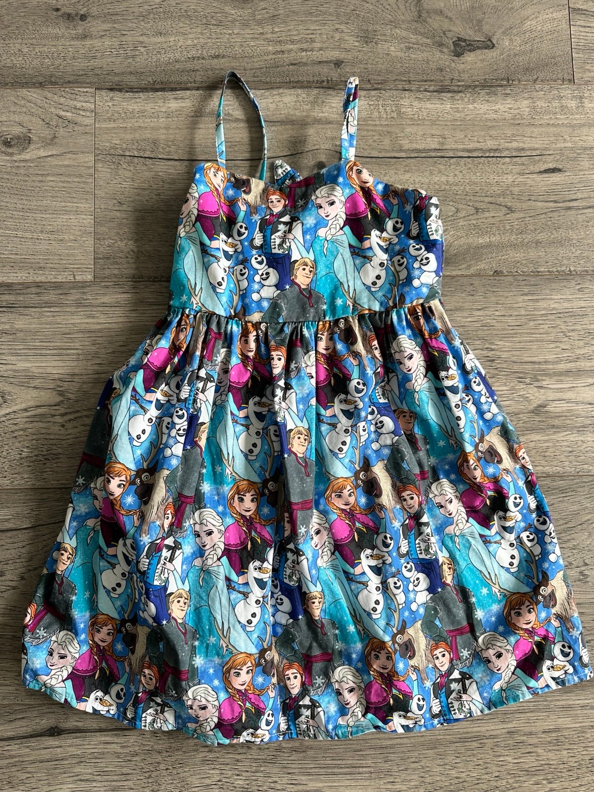 Frozen Elsa Anna Olaf Wild Rich Kids Dress