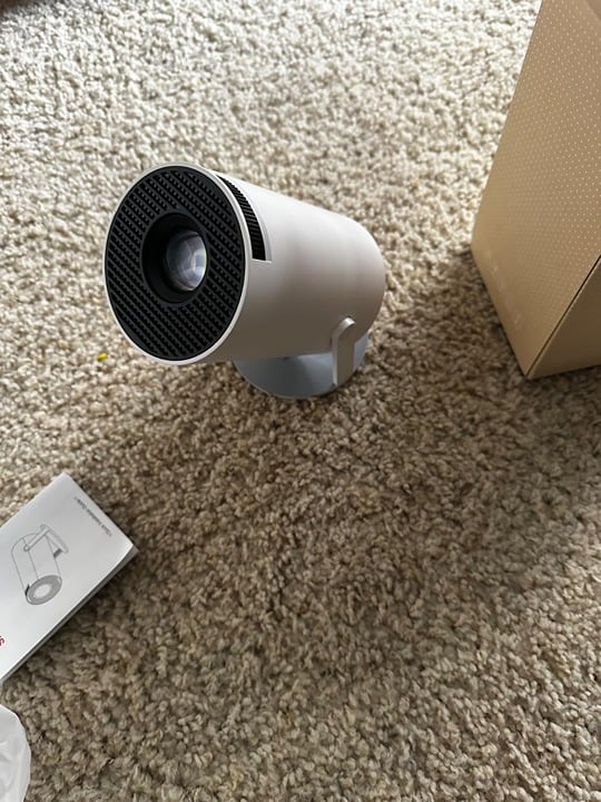 Mini Portable Projector 4K 1080P Full HD Support Android 11 & Netflix - WiFi 6,