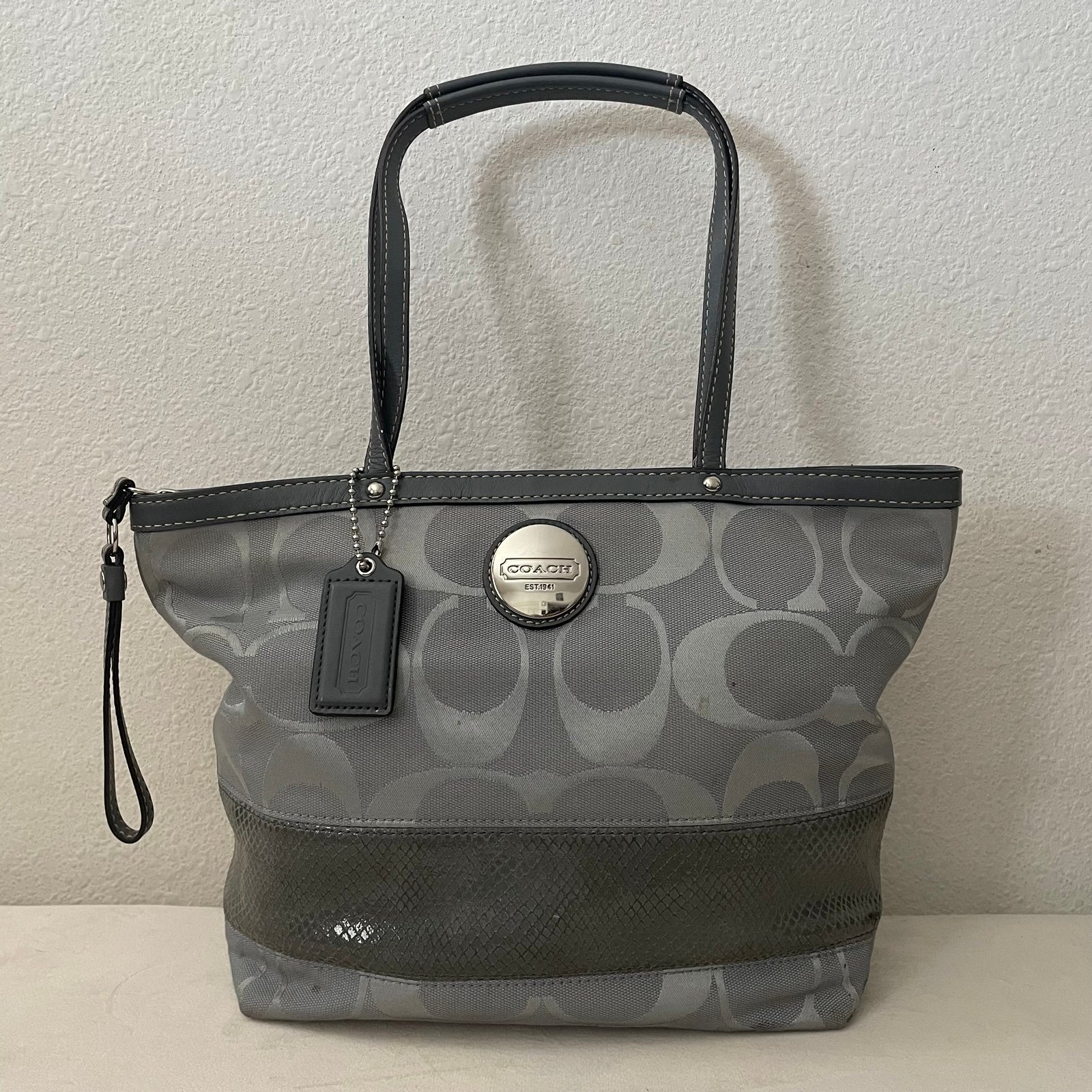 Coach Signature Collection Series Tote