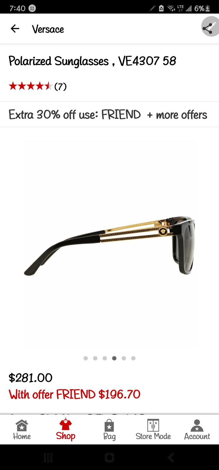 Versace sunglasses