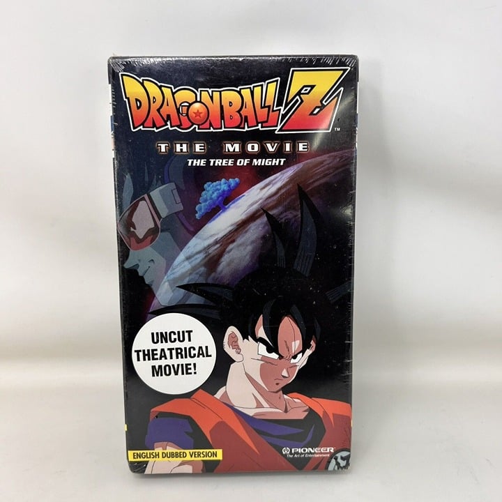 DragonBall Z The Tree Of Might VHS 1997 Dubbed Anime Movie DBZ Goku VHS New