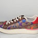 Size 5 Coach Rainbow Lace Up Sneakers Multicolored