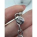 Joseph Esposito Diamonique Ball Necklace CZ Sterling Silver 18 Black