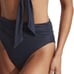 Seafolly One Shoulder Top High Leg Cheeky Bottom Bikini NWT 8 & 10