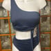 Seafolly One Shoulder Top High Leg Cheeky Bottom Bikini NWT 8 & 10