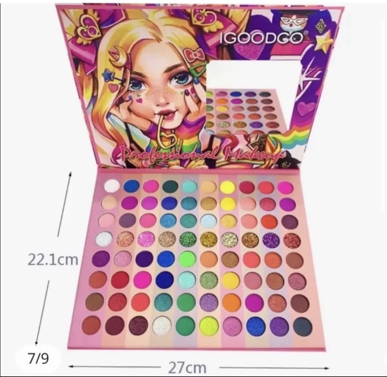 Wholesale Liquidation New Eyeshadow palette bundle lot Of 8 Pallets.