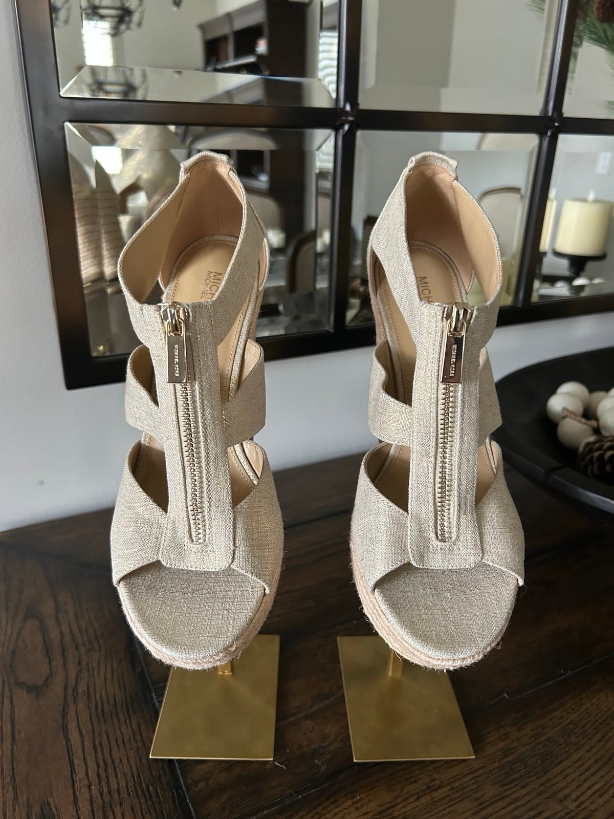 michael kors wedge berkley