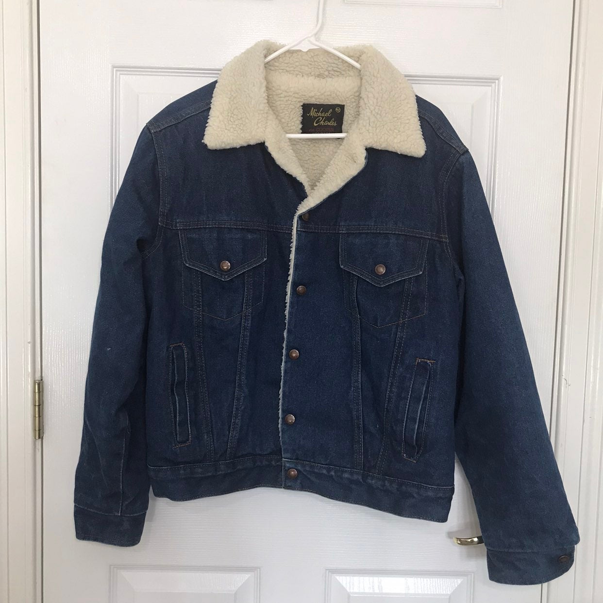 Denim Sherpa Trucker Michael Charles 42