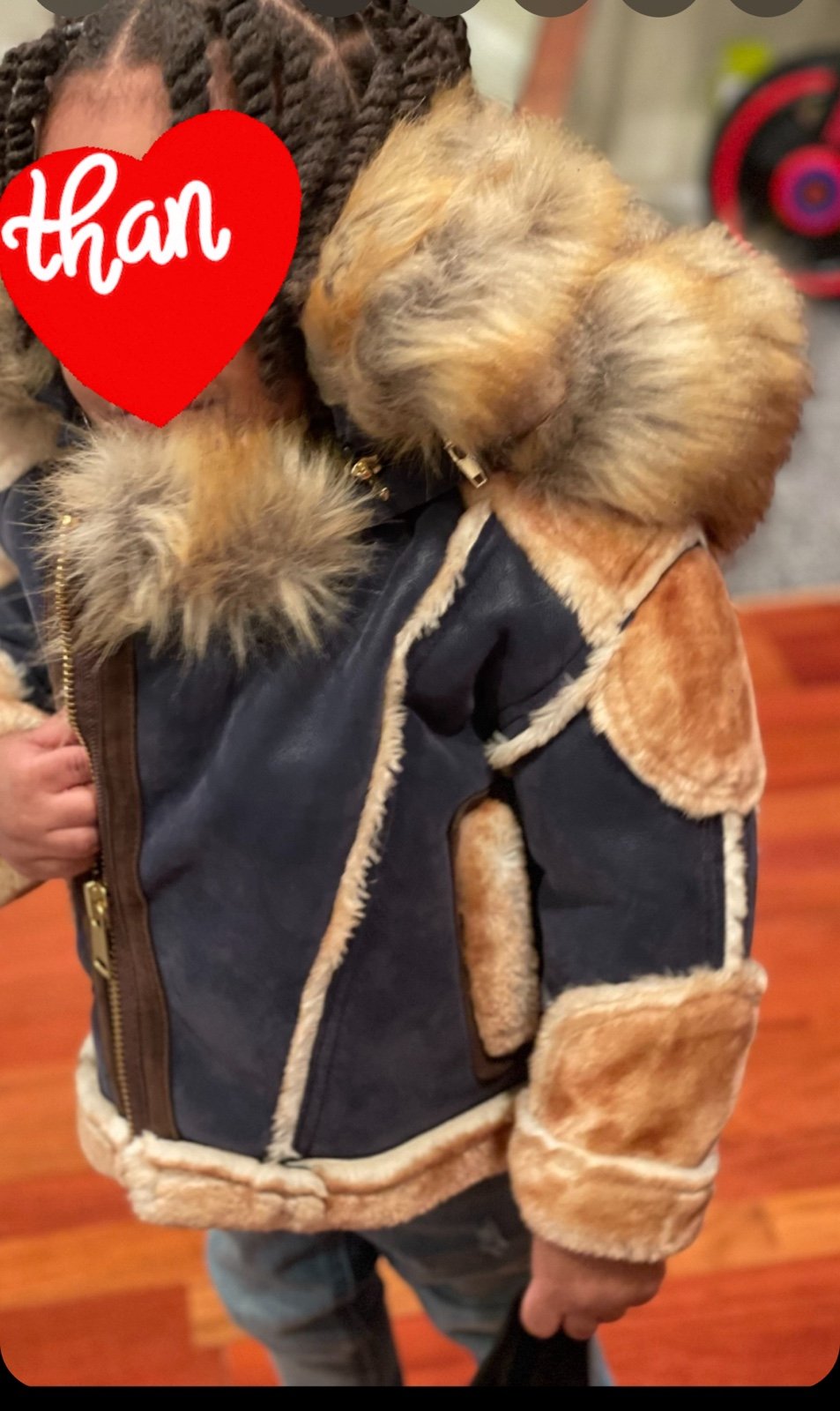 shearling coat