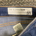 Rag & bone Chewed Hem Capri in Hampton Wash Size 31