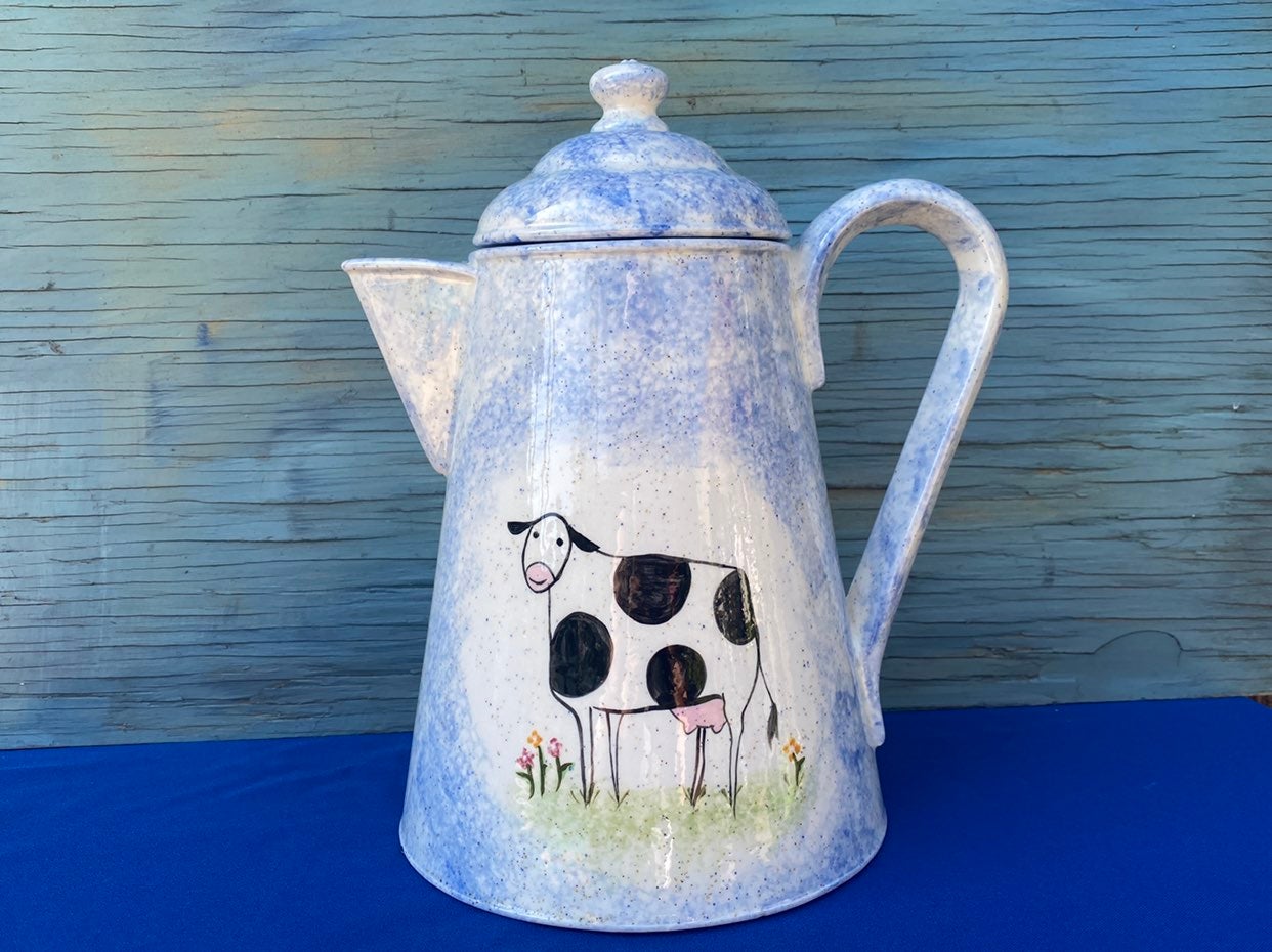Ceramic Cow Pitcher