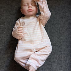 Lifelike Reborn Baby Dolls, 18 Inch Lifelike Realistic Newborn Baby Doll That Lo