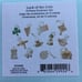 LENOX LUCK OF THE IRISH SET OF 12 MINI-MINIATURE ORNAMENTS-SHAMROCK-LEPRECHAUN